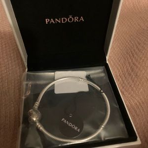 Silver PANDORA bracelet. NWT